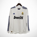 Camisa Real Madrid Titular 10/11 - Versão Retro Manga Longa