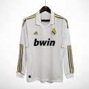 Camisa Real Madrid Titular 11/12 - Versão Retro Manga Longa